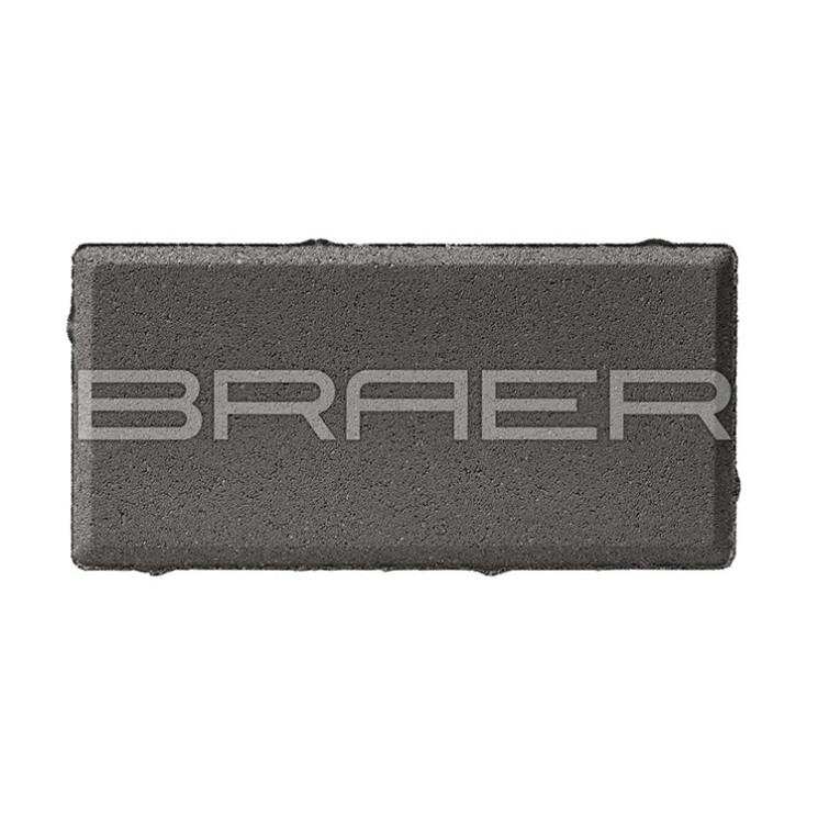 Тротуарная плитка Прямоугольник, Серый