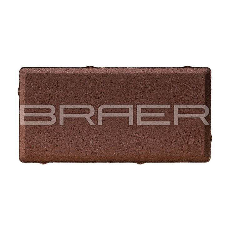 Тротуарная плитка Прямоугольник, Красный