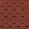 Гибкая черепица RoofShield КЛАССИК Стандарт Кирпично-красный с оттенением