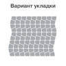 Тротуарная плитка Классико круговая,  Color Mix Песчаник