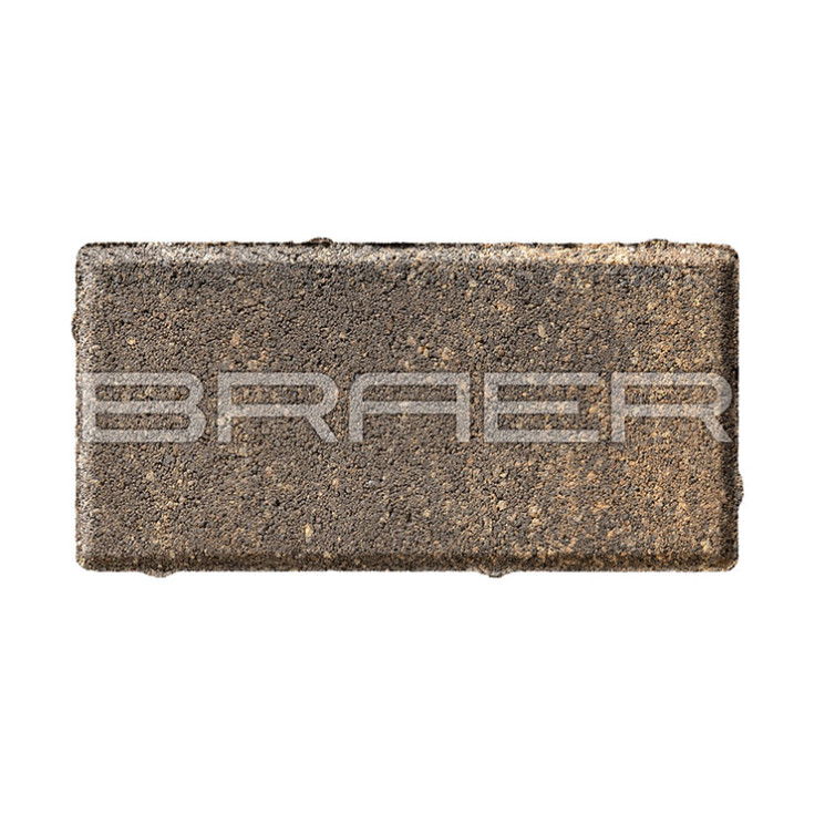 Тротуарная плитка Прямоугольник, Color Mix Каштан