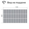Тротуарная плитка Ригель 2.0, Color Mix Ночь