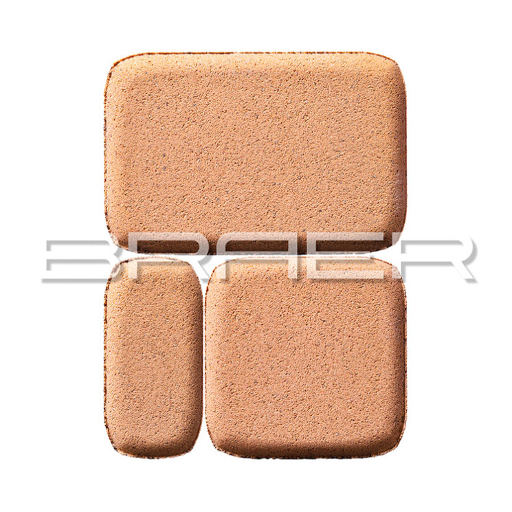 Тротуарная плитка Классико, Медовый