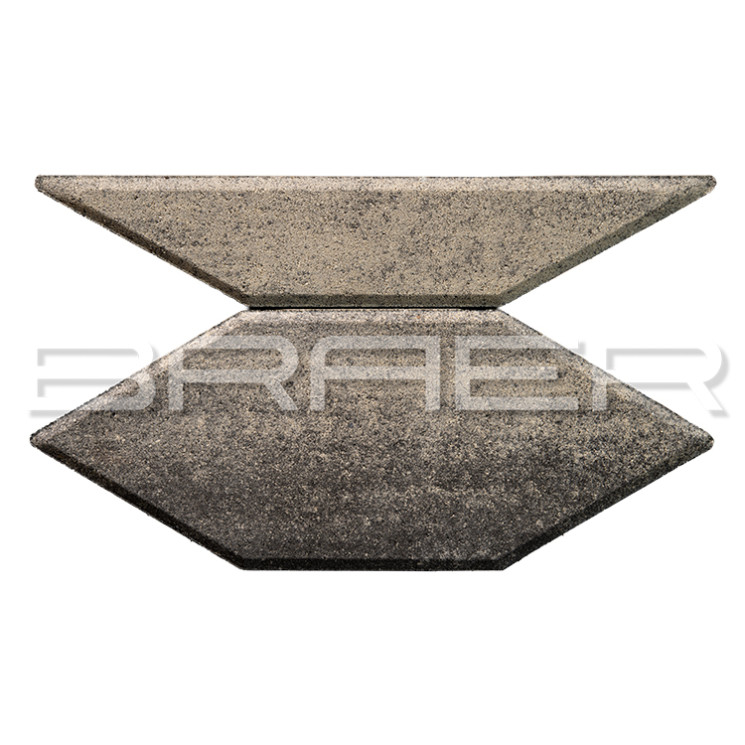 Тротуарная плитка Карат Ночь