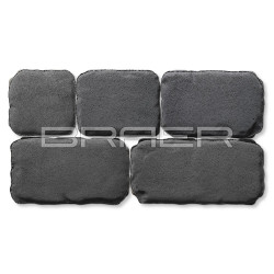 Тротуарная плитка Ривьера, Серый